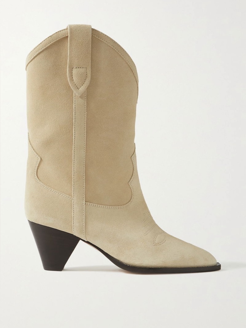 Isabel Marant Luliette Western Suede Cowboy Boots Size 36 EU / 6 US